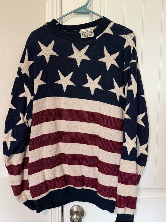 Sugar Street Weavers Sweaters - vintage sugar street weavers americana sweater